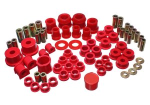 Mazda Miata Bushing Kit - Energy Suspension - Hyper-Flex System - Red - `06-`14